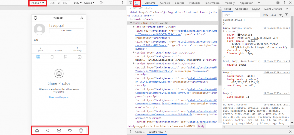 ارسال پست اینستاگرام