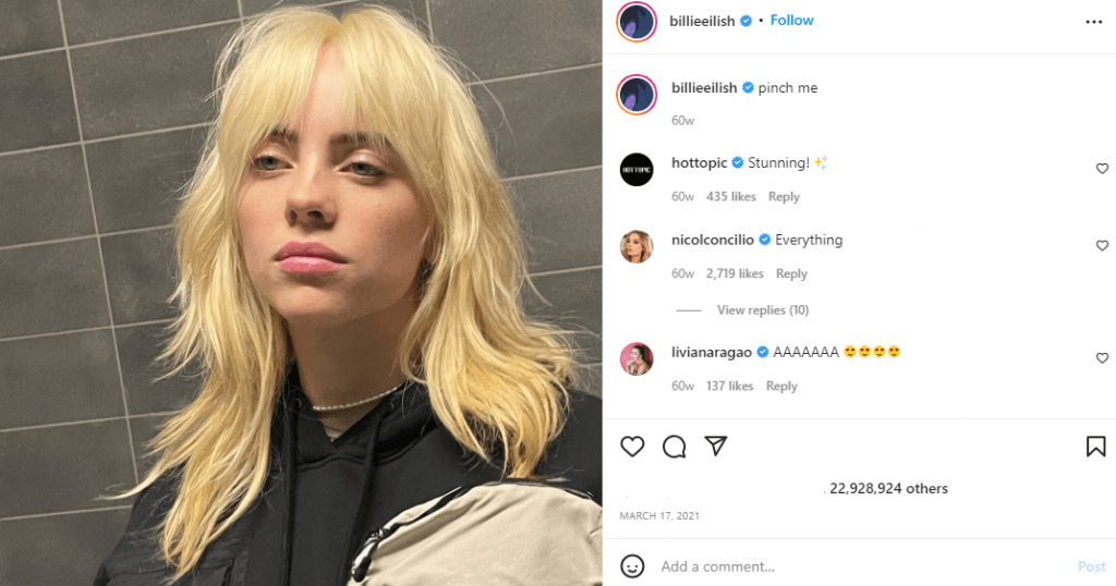 افرادی که بیشترین لایک را در اینستاگرام دارند