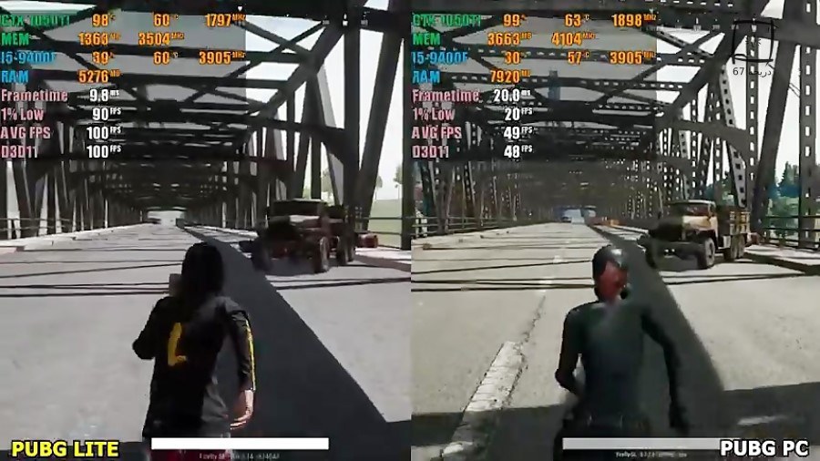 تفاوت پابجی با پابجی لایت